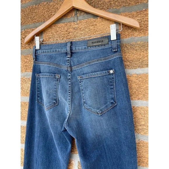 Baldwin denim willow mid-rise flare jeans 26 - Picture 7 of 13